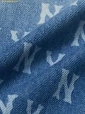  Chân Váy Demin MLB Women's Classic Monogram Gradient Print Denim Skirt New York Yankees 3FDSM0253-50INS 