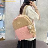  Balo MLB Classic Monogram Backpack New York Yangkis 7Abkm023N Màu Hồng 
