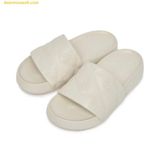  Dép MLB Chunky Bouncer Slide LA Dodgers White 3ALPFBS33-07WHS - Trắng 