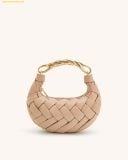  Túi Cầm Tay JW PEI Orla Weave Handbag Màu Nude da 