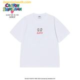  Áo Phông ADLV Crayon Shinchan And Friends Short Sleeve T-Shirt - Trắng 
