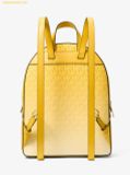  Balo Michael Kors MK Jaycee Medium Ombré Signature Logo Backpack Size M Màu Vàng Logo 