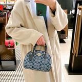 Túi Xách Coach Sydney Satchel In Signature Chambray CH140 