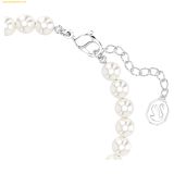  Vòng, lắc tay SWAROVSKI Swarovski Remix Collection strand Crystal pearl, White, Rhodium plated 