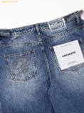  Quần Dài Bad Blood Charlie Barrel Jeans - Mid Blue w-jeans24-007 Màu Xanh Đậm 