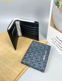  Ví Nam Michael Kors MK Cooper Billfold Logo Wallet - Màu Xanh Navy 