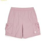  Quần Short MLB Gorpcore Light Weight Ripstop 7" Cargo Shorts BOSTON REDSOX 3ASMB0953-43PPM Màu Hồng 