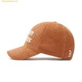  Mũ Lưỡi Trai MLB Teddy Corduroy Boston Red Sox 3ACPWC236-43BRS Màu Nâu 