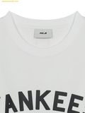  Áo Phông MLB Varsity Big Logo Overfit Short Sleeve T-Shirt New York Yankees 3ATSV0253-50WHS - Trắng 