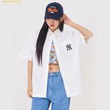  Áo Sơ Mi MLB MLB Shirts Varsity Series New York Yankees 3AWSV0343-50WHS - Trắng 