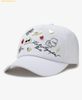 Mũ Lưỡi Trai Karl Lagerkarl Cate Pins Baseball Cap Màu Trắng