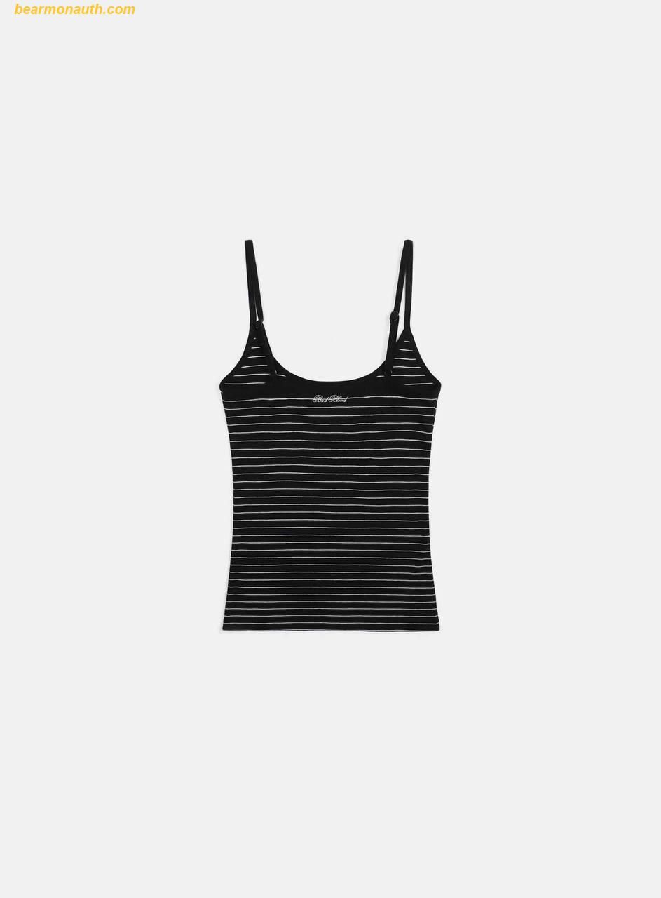 ◆BADBLOOD◆ Beyond Soft String Tank Stripe Black w-tnk25-00 Badblood Beyond Soft String Tank Stripe Black – BBGSHOPHK