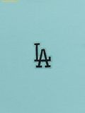  Áo Crop MLB Women's Ringer Slim Crop Short Sleeve T-Shirt LA Dodgers 3FTSB6953-07ABS 