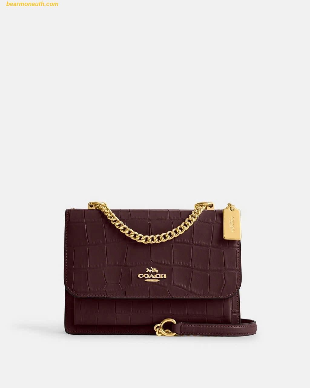 Túi Đeo Vai Coach Klare Crossbody Bag CC840 Màu Nâu – Bear Mon Auth