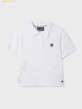  Áo Crop Polo WHOAU Steve Crop Collar T-Shirt WHHAF2411F - Màu Trắng 