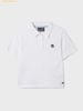 Áo Crop Polo WHOAU Steve Crop Collar T-Shirt WHHAF2411F - Màu Trắng