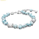  Vòng Đeo Tay Swarovski Gema bracelet - 5666018 - màu xanh lam 
