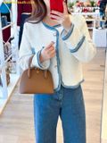  Túi Xách Tory Burch Emerson Mini Dome Satchel 159531 Màu Nâu 