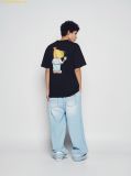  Áo Phông ADLV Chill Guy Dounut Short Sleeve T-Shirt - Màu Đen 