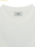  Áo Phông MLB Vintage Monotiv Overfit Short Sleeve T-Shirt New York Yankees 3ATSM0854-50IVS Màu Trắng 