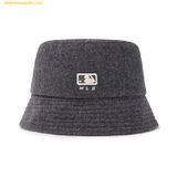  Mũ Bucket MLB Basic Wool Bucket Hat Cleveland Guardians 3AHTW0146-45MGD Đen 