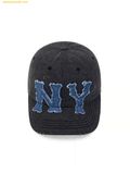  Mũ Lưỡi Trai MLB Denim Coopers Unstructured Ball Cap New York Yankees 3ACPD045N-50BKS Màu Đen 