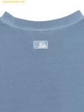  Áo Phông MLB Varsity Vintage Washing Graphic Mega Overfit Short Sleeve T-Shirt New York Yankees 3ATSV0753-43KAP Màu Xanh Dương 