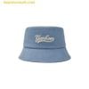 Mũ Bucket MLB Unisex Cursive Lettering Denim Bucket Hat New York Yankees 3AHTVD14N-50BLL - Xanh Nhạt