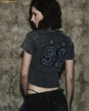  Áo Bad Blood Rusty Denim Muscle T-Shirt Blue w-tee25-012 
