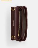  Túi Đeo Vai Coach Times Squareo Tabby Shoulder Bag With Quilting Đỏ rượu vang CW628B4 Size 17 