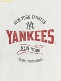  Áo Phông MLB Varsity Vintage Color Graphic Overfit Functional Short Sleeve T-Shirt New York Yankees 3ATSV0653-50IVS 