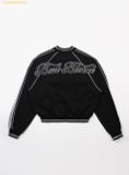  Áo Khoác Bomber Bad Blood Billy Jersey Windbreaker w-jkt24-027 - Đen 