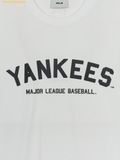  Áo Phông MLB Varsity Big Logo Overfit Short Sleeve T-Shirt New York Yankees 3ATSV0253-50WHS - Trắng 