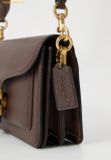  Túi Đeo Vai Coach Tabby Shoulder Bag Handbag Maple CX216 - Nâu 