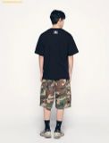  Áo Phông ADLV Crayon Shinchan Action Kamen Shinchan Short Sleeve T-Shirt Màu Đen 