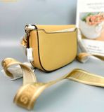  Túi Đeo Chéo Marc Jacobs The Turn Lock Logo Leather Crossbody Mini Bag Màu Begi 