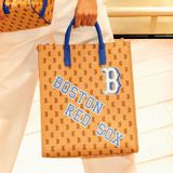  Túi Tote MLB Monotive Coated Boston Red Sox 3AORM053N-43SAS - Nâu 