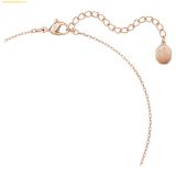  Dây cổ, dây chuyền SWAROVSKI Nice pendant Feather, White, Rose gold-tone plated 