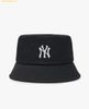 Mũ bucket MLB unisex thời trang Classic Monogram 3AHTM124N Đen