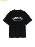  Áo Phông MLB Varsity Big Logo Overfit Short Sleeve T-Shirt New York Yankees 3ATSV0253-50BKS 
