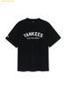 Áo Phông MLB Varsity Big Logo Overfit Short Sleeve T-Shirt New York Yankees 3ATSV0253-50BKS