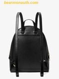  Balo Michael Kors MK Rhea Medium Pebbled Leather Backpack 