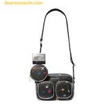 Túi Đeo Chéo Michael Kors MK Jet Set Large Printed Signature Logo Crossbody Bag 