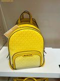  Balo Michael Kors MK Jaycee Medium Ombré Signature Logo Backpack Size M Màu Vàng Logo 