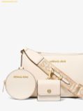  Túi đeo chéo Michael Kors MK Jet Set Saffiano Leather Crossbody Bag with Case for Apple Airpods Pro® 