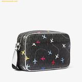  Túi Đeo Chéo Michael Kors MK Jet Set Large Printed Signature Logo Crossbody Bag 