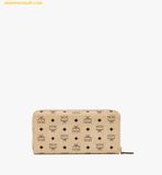  Ví MCM Zip Around Wallet In Visetos MXL8SVI92IG001 