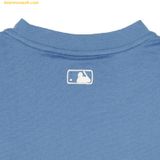  Áo Phông MLB Logo Boston Red Sox 3ATSB0243-43INP Tshirt Màu Xanh Blue 