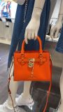  Túi Xách Michael Kors MK Hamilton Extra-Small Leather Satchel Màu Cam Size 18 