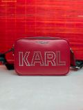  Túi đeo chéo Karl Lagerfeld Paris Maybelle Camera Crossbody LH3EU9BJ - Đỏ 